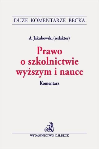 Prawo o szkolnictwie wyższym i nauce. Komentarz