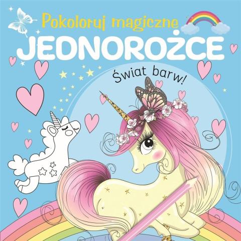 Pokoloruj magiczne jednorożce