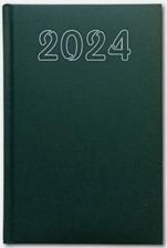 Terminarz 2024 B6 dzienny - zielony