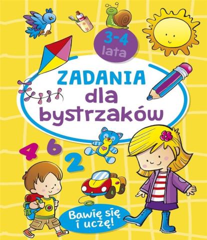 Zadania dla bystrzaków 3-4 lata