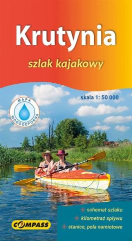 Mapa kajakowa - Krutynia 1:50 000 wersja polska