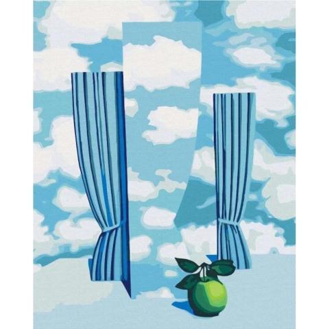 Malowanie po numerach - Rene Magritte Niebo 40x50