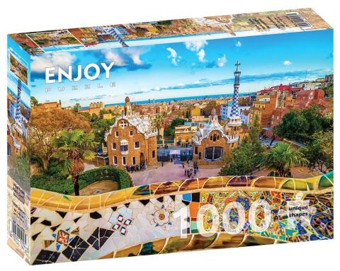 Puzzle 1000 Park Gell/Barcelona/Hiszpania