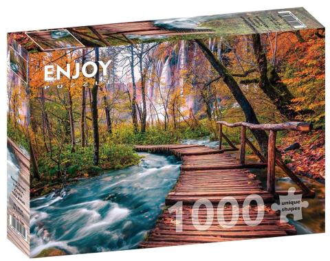 Puzzle 1000 Park Narodowy Jezior Plitwickich