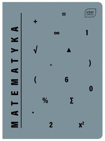 Zeszyt A5/60K kratka UV Matematyka (10szt)