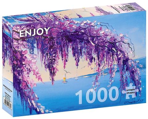 Puzzle 1000 Wisteria nad morzem