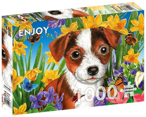 Puzzle 1000 Mały piesek