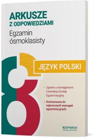 Język polski Arkusze Egzamin ósmoklasisty 2024