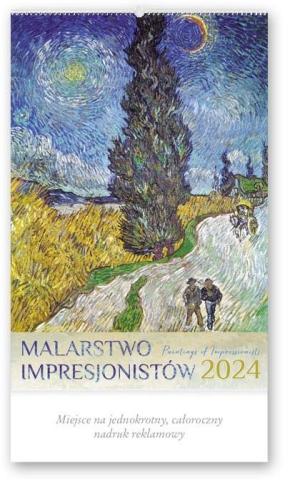 Kalendarz 2024 Reklamowy Malarstwo impresjonistów