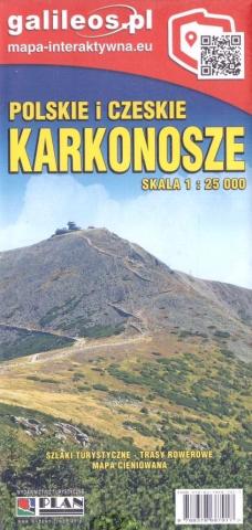 Mapa - Karkonosze 1:25 000