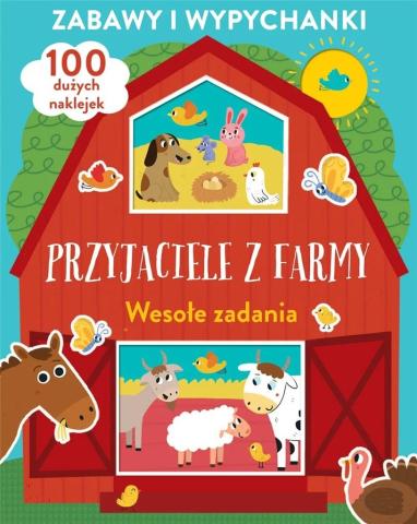 Zabawy i wypychanki. Przyjaciele z farmy. Wesołe..