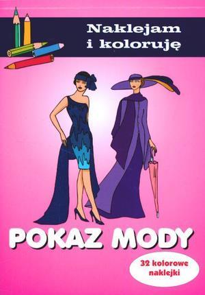 Naklejam i koloruję - Pokaz mody