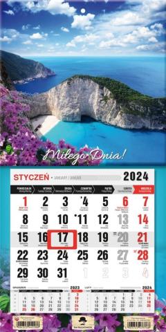 Kalendarz 2024 jednodzielny mini z mag. Zakhintos