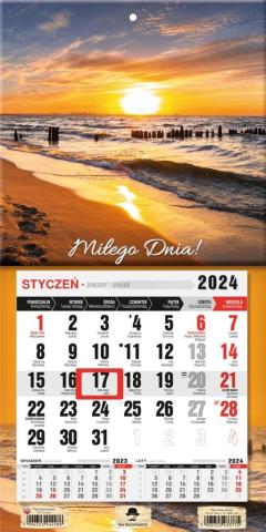 Kalendarz 2024 jednodzielny mini z mag. Bałtyk