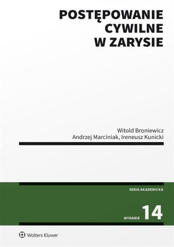 Postępowanie cywilne w zarysie w.14