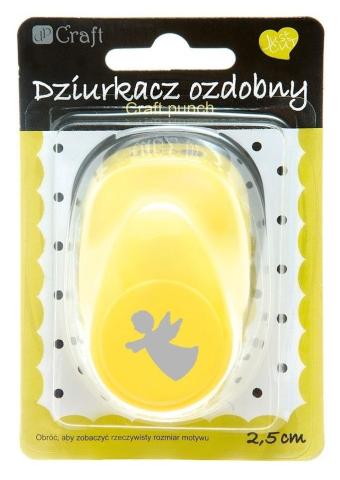 Dziurkacz ozdobny 2,5cm aniołek MIX