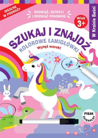 Szukaj i znajdź. Kolorowe łamigłówki