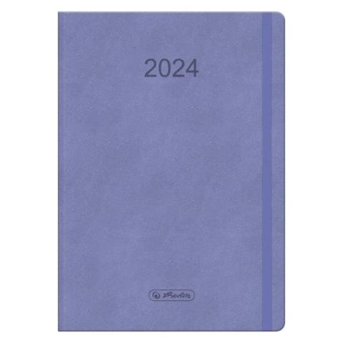 Kalendarz 2024 A5 Flex fiolet HERLITZ