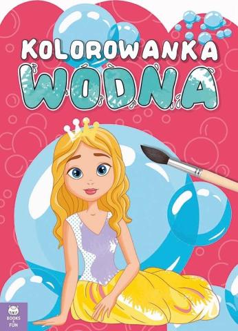 Kolorowanka wodna królewny