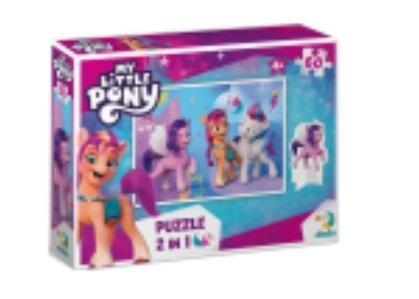 Puzzle 60 My Little Pony with charater figure