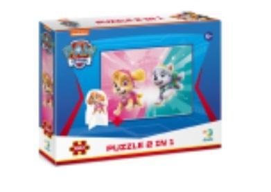 Puzzle 60 Paw Patrol with charater figure