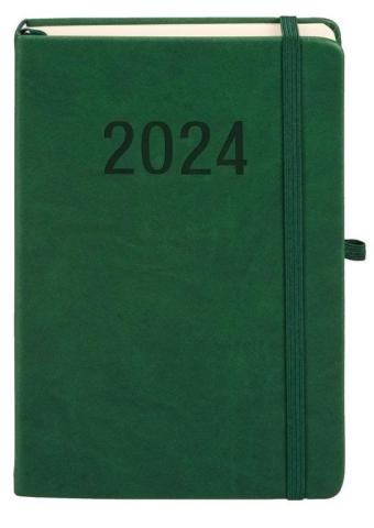 Kalendarz 2024 Memo A5 TDW zielony