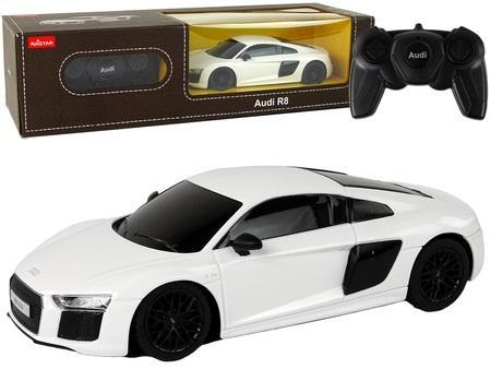 Auto R/C Audi R8 Rastar 1:24 białe