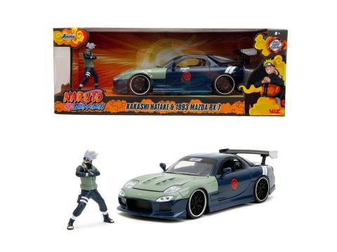 Naruto 93 Mazda RX-7 z figurką 1:24