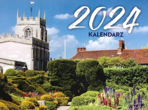 Kalendarz 2024 Ścienny Ogrody