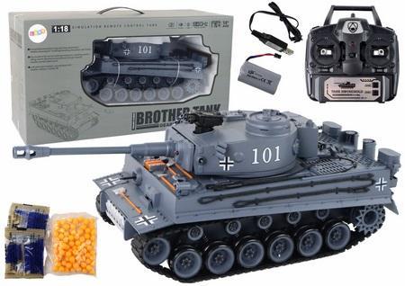 Czołg wojskowy Tiger 101 R/C 1:18