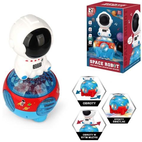 Robot astronauta b&go obrotowa kula