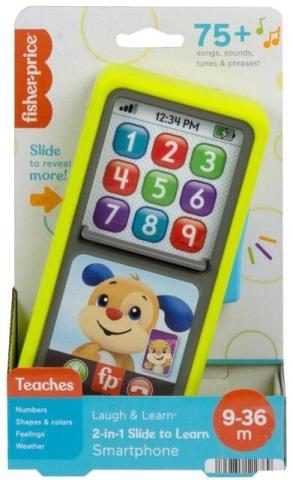 Fisher Price. Smartfonik Przesuwaj i ucz się HNL43