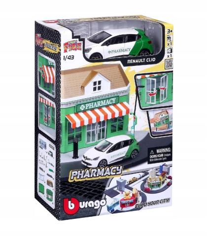 Street Fire Bburago City Pharmacy 1:43 BBURAGO