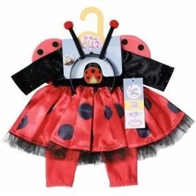 Baby born - Sukienka Lady Bug 43cm