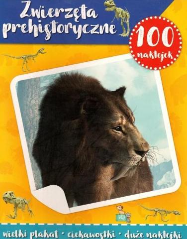 Zwierzęta prehistoryczne 100 naklejek