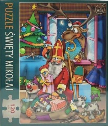 Puzzle 120 - Święty Mikołaj