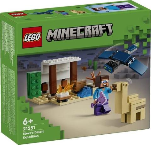 Lego MINECRAFT 21251 Pustynna wyprawa Steve'a