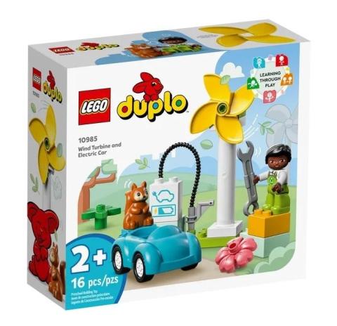 Lego DUPLO 10985 (6szt) Turbina wiatrowa samochód