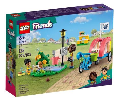 Lego FRIENDS 41738 (4szt) Rower do ratowania psów