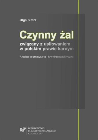 Czynny żal związany z usiłowaniem w polskim...
