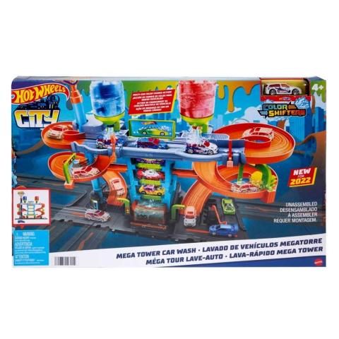 Hot Wheels City Zakręcona megamyjnia