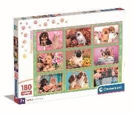 Puzzle 180 Super Puppies Collage