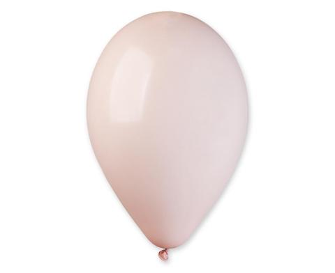 Balony pastelowe jasnoróżowe 30,5cm 100szt