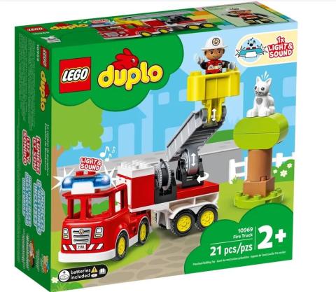 Lego DUPLO 10969 (4szt) Wóz strażacki