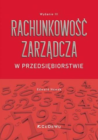 Rachunkowość zarządcza w przedsiębiorstwie w.3