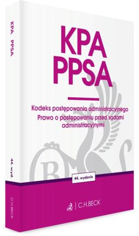 KPA. PPSA. Kodeks postępowania administracyjnego..