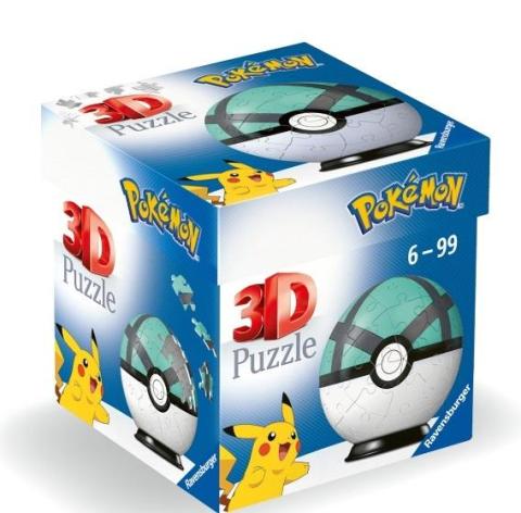 Puzzle 3D Kula: Pokemon Net Ball