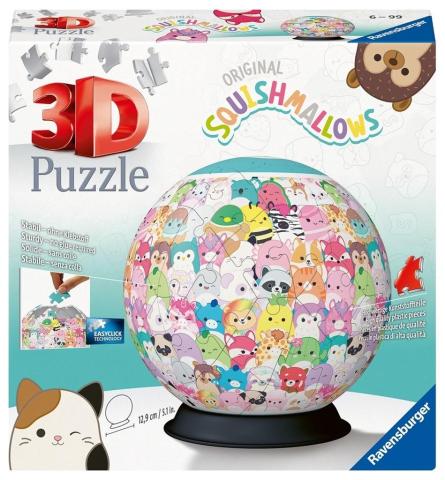 Puzzle 3D Kula: Squishmallows