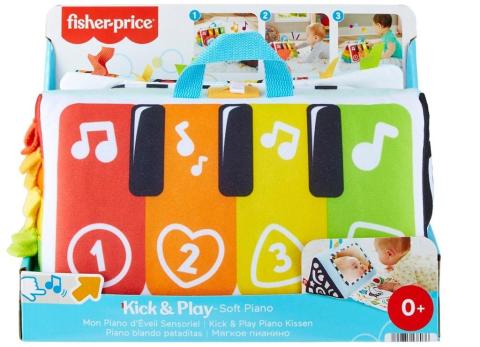 Fisher Price. Miękkie pianinko Baw się i kop