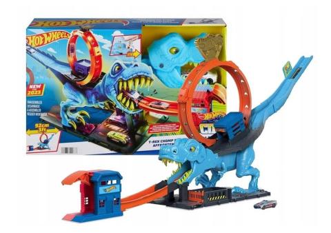 Hot Wheels City Pętla T-rexa